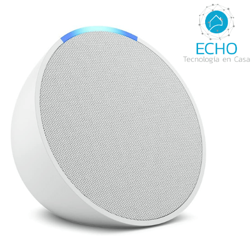 Alexa Echo Pop | Altavoz inteligente Bluetooth de tamaño compacto - Echo Tecnología