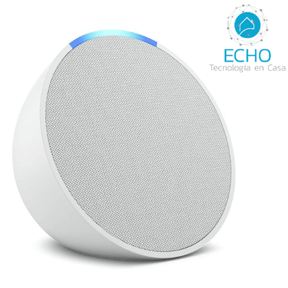 Alexa Echo Pop | Altavoz inteligente Bluetooth de tamaño compacto - Echo Tecnología