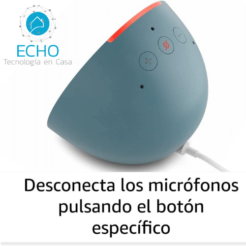 Alexa Echo Pop | Altavoz inteligente Bluetooth de tamaño compacto - Echo Tecnología