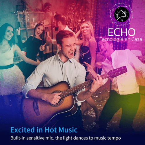Cinta LED WiFi inteligente x 10 metros - Echo Tecnología