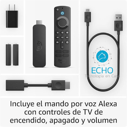 Nuevo Amazon Fire TV Stick 4k - Echo Tecnología