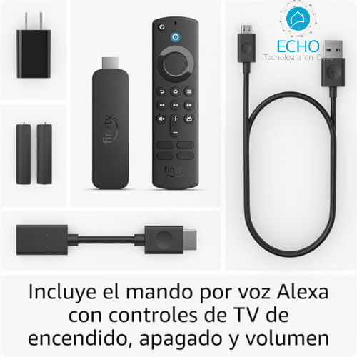 Nuevo Amazon Fire TV Stick 4k Max 16B RAM - Echo Tecnología